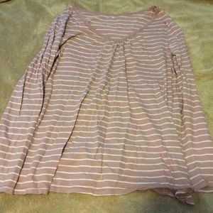 2 large maternity shirts