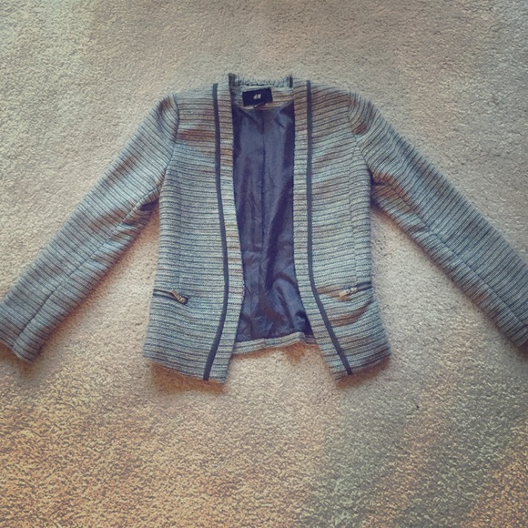Quilted H&M Blazer