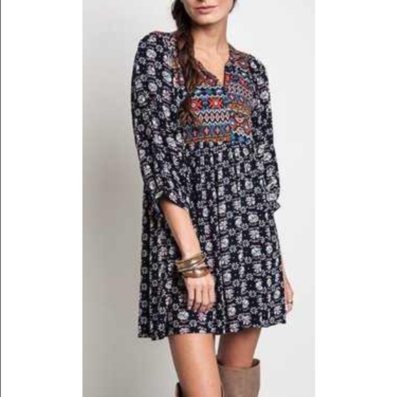 Boho baby doll dress ❤️