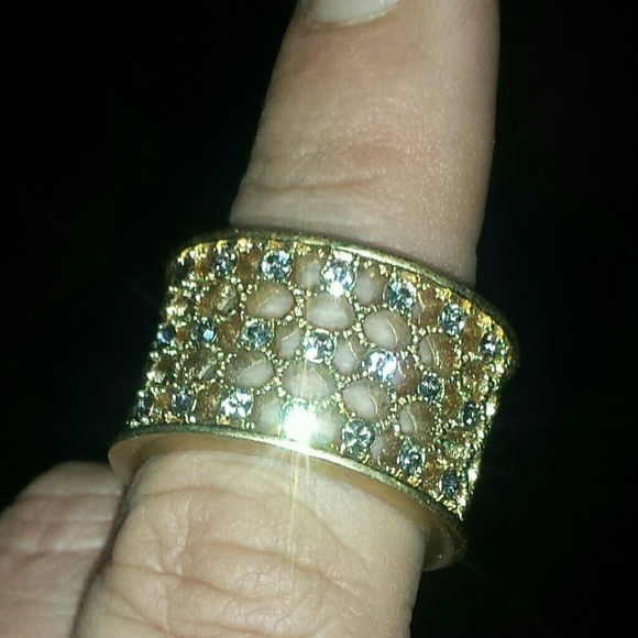 Lia Sofia Damascus Ring Size 9