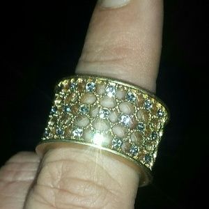 Lia Sofia Damascus Ring Size 9