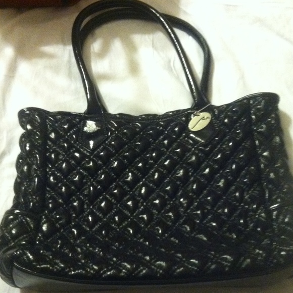 Shiny leather tot bag - Picture 1 of 4