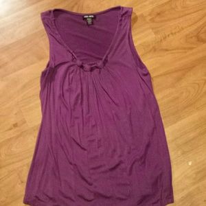 Purple tank top