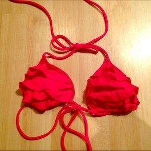 ❗️❗️SOLD❗️❗️XS Hollister Hot Pink bikini top