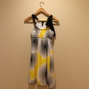Yellow and black summer dress!
