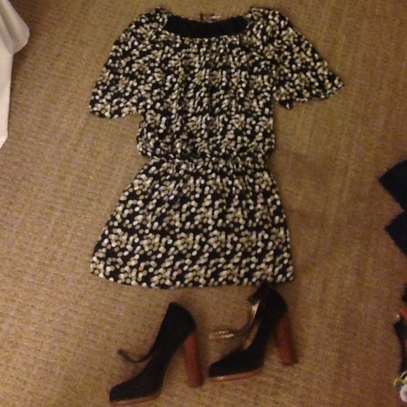 Juicy Couture Dot Print Dress