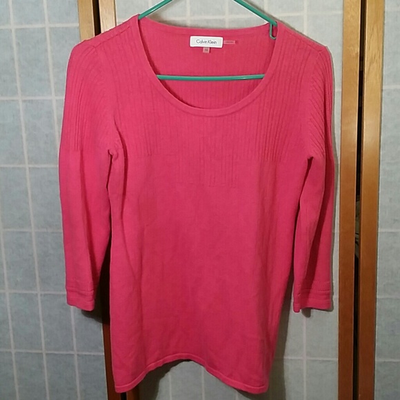 Hot pink Calvin Klein xs sweater top