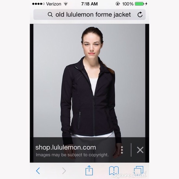 🌊Black Lululemon Forme Jacket!