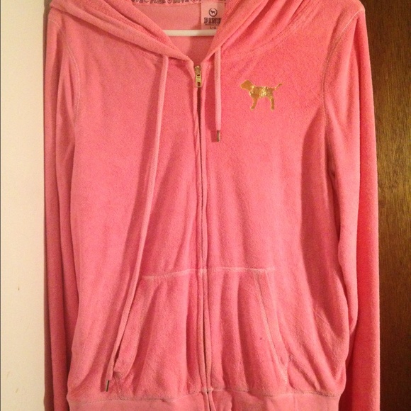 Pink vs lg zip up