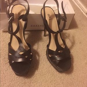 Black sexy heels size 9