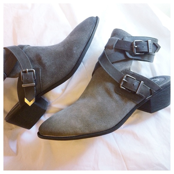 Sam Edelman Boots - ⏳LAST CALL Grey Cut-out boots