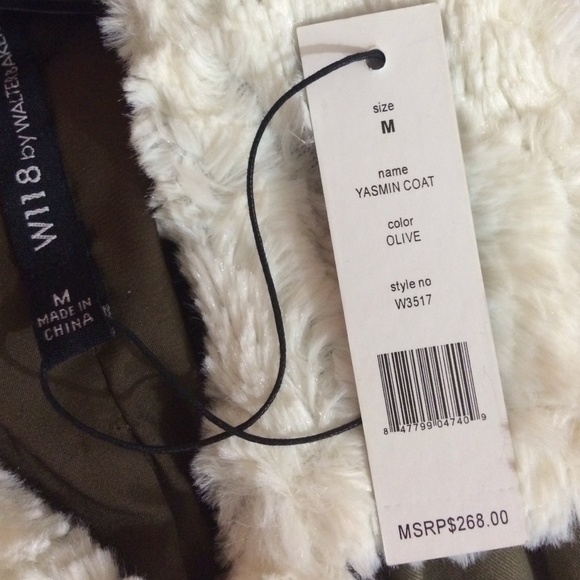 ✨W118 By Walter Baker✨Cotton Moto Jacket - Picture 3 of 4