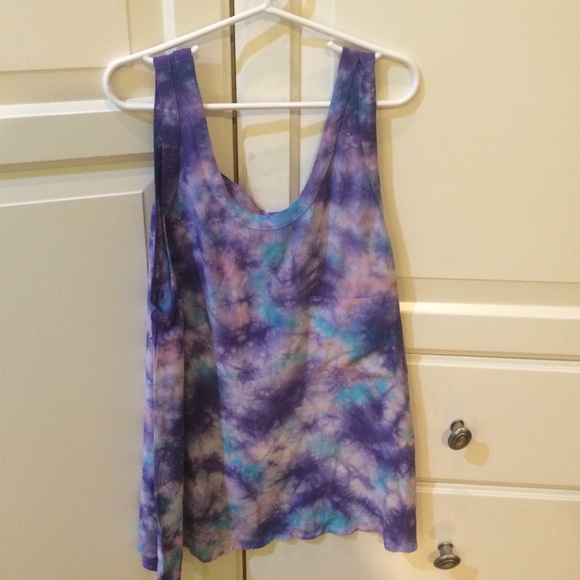 Tie dye chaser tank