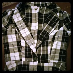 Wet Seal Cute chekard vest