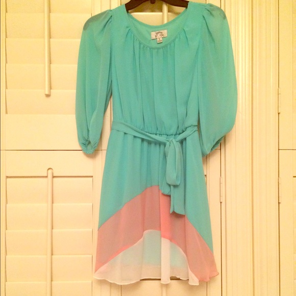Mint Green Dress