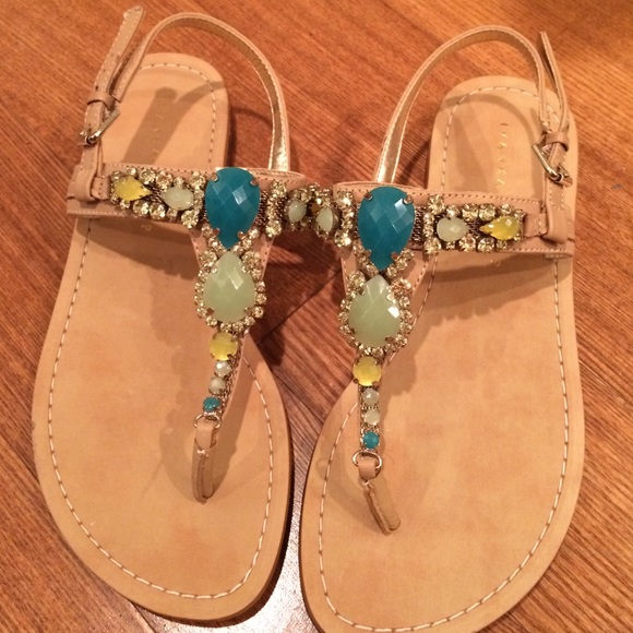 IVANKA TRUMP jeweled sandals