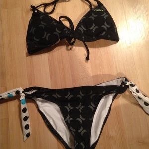 Hurley Small reversals bikini top ONLY