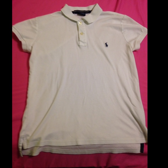 White Ralph Lauren Polo shirt - Picture 1 of 2