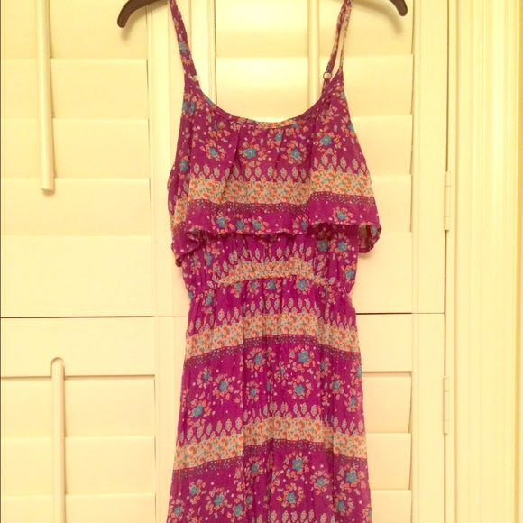 Floral, Ruffle Dress