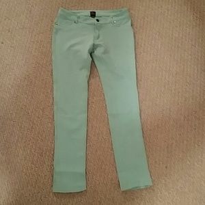 Light Turquoise stretchy Pants