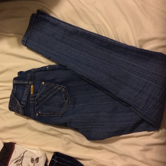 Skinny high waisted jeans