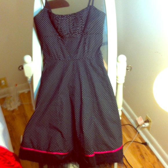 Polka-dot dress