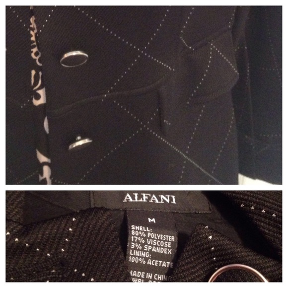 ALFANI, Long Button Down Dress Blazer/Jacket - Picture 3 of 6