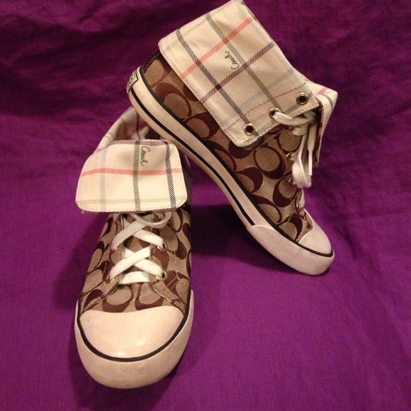 Coach brand sneakers! Great condition!