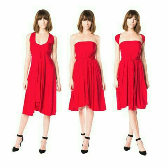 Hayley Starr Dresses & Skirts - The Infinite Dress by Hayley Starr in red (New) Hayley Starr Dresses & Skirts - The Infinite Dress by Hayley Starr in red (New)