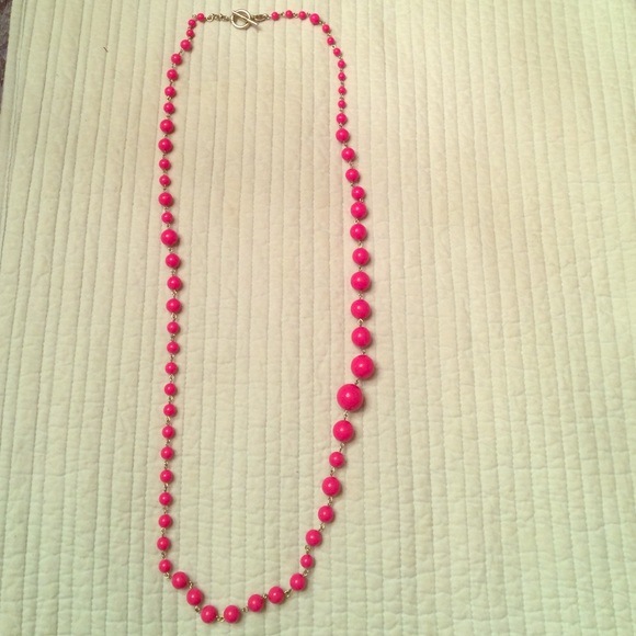 Pink Fossil Necklace