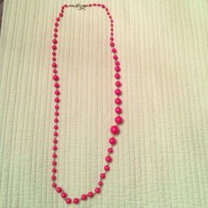 Pink Fossil Necklace