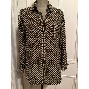 Diane Von Furstenberg boy trois button up Diane Von Furstenberg boy trois button up