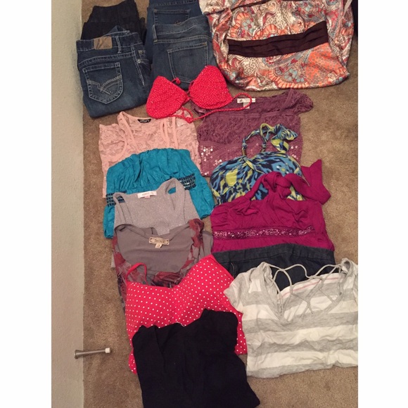 JEANS SHIRTS DRESS LOT