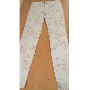 Zara printed jeans