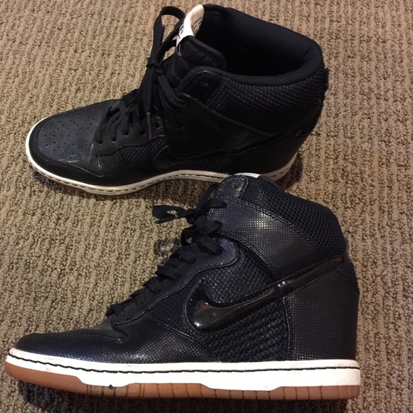 nike high top wedge