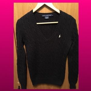 Polo Ralph Lauren Knit Black Sweater