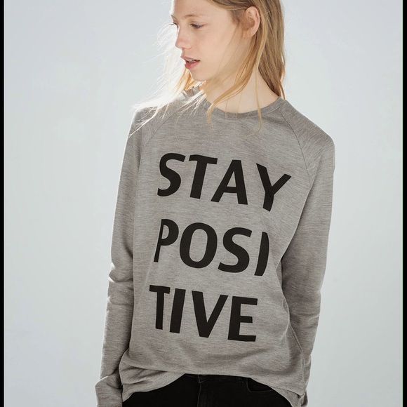 ‼️ISO‼️ zara slogan t shirt