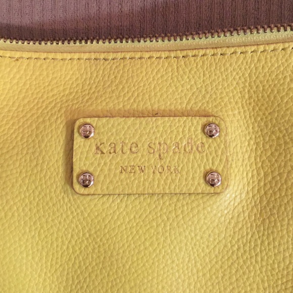 kate spade Bags Authentic Yellow Kate Spade Bag Poshmark