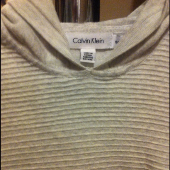 Calvin Klein hooded long sleeve shirt