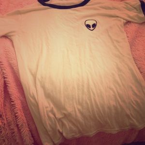 Brandy melville alien tee