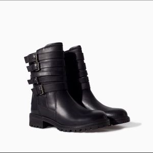 Zara Black Booties