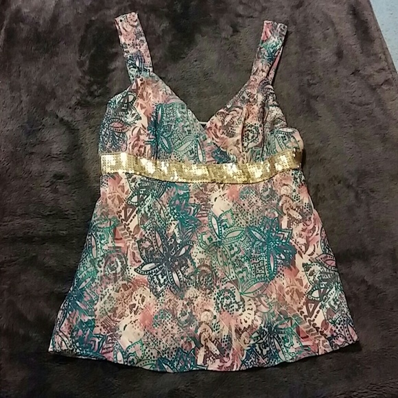 Classy Sequin Tank Top