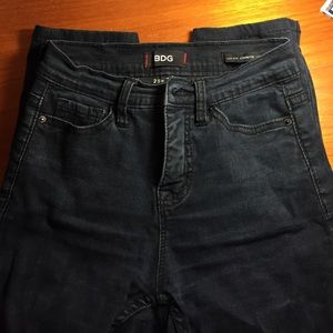 BDG black cigarette jeans