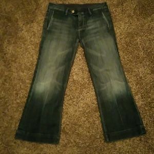 Seven for all man kind ankle cut jeans