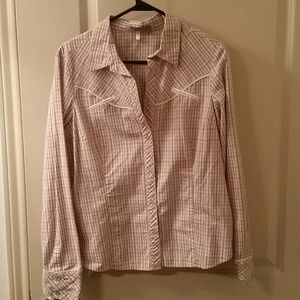 BCBG Tex by Max Azaria Western  Long Sleeve