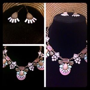 Vintage Rose and Tan Set