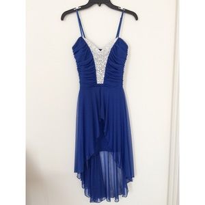 Blue Party Dress
