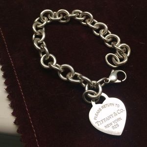Charm Bracelet w/ Return to Tiffany Charm