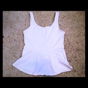Express Tank Peplum Top