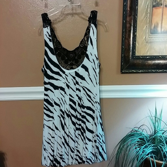Lace Back Tank Top